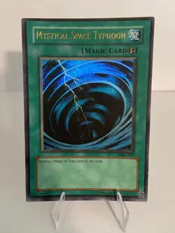 Yugioh Mystical Space Typhoon MRL-047 Ultra Rare - HP - Magic Ruler - Og Print - Image 1