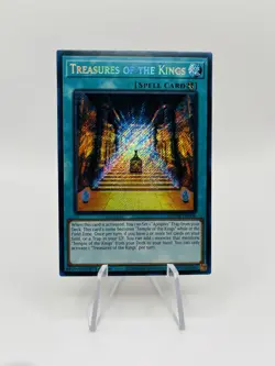 Treasures of the Kings MZTM-EN006 Secret Rare Yugioh Tcg Maze of the Master - Image 1