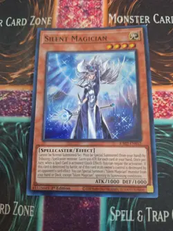 Yugioh Silent Magician RA02-EN012 Super Rare 1st Edition Near Mint - Image 1