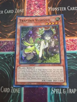 Yugioh Traptrix Vesiculo MP22-EN063 Super Rare 1st Edition Near Mint - Image 1