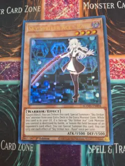 Yugioh Sky Striker Ace - Raye MAMA-EN004 Ultra Rare 1st Edition Near Mint - Image 1