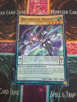 Yugioh Dragonpulse Magician PEVO-EN013 Super Rare 1st Edition Near Mint - Image 1