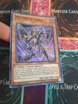 Yugioh Mathmech Nabla MYFI-EN002 Super Rare 1st Edition Near Mint - Image 2