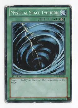 Mystical Space Typhoon YS12-EN024 1st Edition Common Yugioh TCG - HP - Image 1
