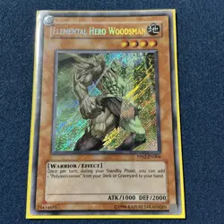 Elemental Hero Woodsman PP02-EN004 Secret Rare Unlimited Edition NM Yugioh - Image 1