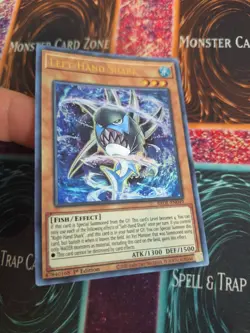 Yugioh Left-Hand Shark BROL-EN049 Ultra Rare 1st Edition Near Mint - Image 2
