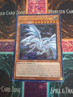 Yugioh Blue-Eyes Alternative White Dragon RA02-EN010 Ultra Rare 1st Edition NM - Image 1