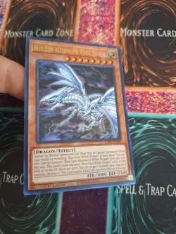 Yugioh Blue-Eyes Alternative White Dragon RA02-EN010 Ultra Rare 1st Edition NM - Image 2