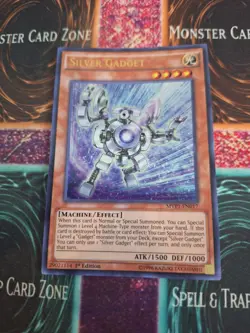 Yugioh Silver Gadget MVP1-EN017 Ultra Rare 1st Edition Near Mint - Image 1