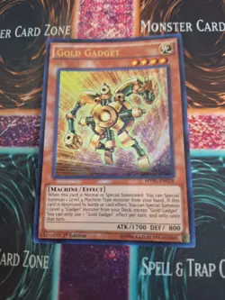 Yugioh Gold Gadget MVP1-EN018 Ultra Rare 1st Edition Near Mint - Image 1