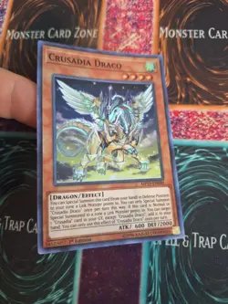 Yugioh Crusadia Draco MP19-EN080 2019 Super Rare 1st Edition Near Mint - Image 2