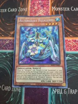 Yugioh Altergeist Fijialert BROL-EN047 Secret Rare 1st Edition Near Mint - Image 1