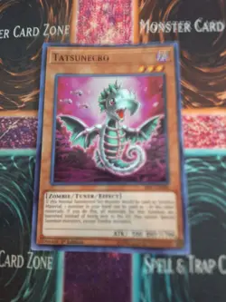 Yugioh Tatsunecro SR07-EN000 Super Rare 1st Edition Near Mint - Image 1