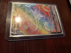 Pokemon TCG Snorlax VMAX Holo Secret Rare Card Sword & Shield 206/202 - Image 3