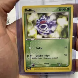 Pokemon Koffing - 54/109 - Ex Ruby & Sapphire - Pokemon TCG Card Vintage NM/MT - Image 1