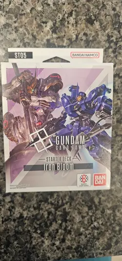 Gundam Trading Cards, Iron Bloom Starter Deck, Deck Brick only, St05, no Promos - Image 1