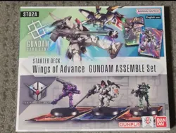 Gundam Card Game Starter Deck 02 Wings of Advance Unopened Assemble Set English - Image 1