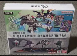 Gundam Card Game Starter Deck 02 Wings of Advance Unopened Assemble Set English - Image 3