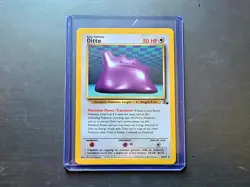 Ditto 18/62 1999 Fossil Set Pokemon Card Lot Of 15 Vintage WOTC Non Holo - Image 2