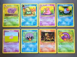 Ditto 18/62 1999 Fossil Set Pokemon Card Lot Of 15 Vintage WOTC Non Holo - Image 4
