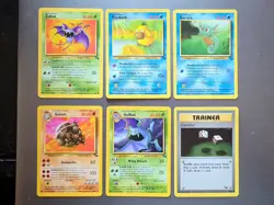 Ditto 18/62 1999 Fossil Set Pokemon Card Lot Of 15 Vintage WOTC Non Holo - Image 5