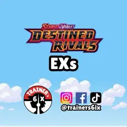 Pokemon Destined Rivals - EX Singles - PICK YOUR CARD - Image 1