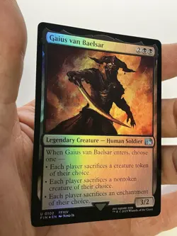 EXACT CARD PICTURED Gaius van Baelsar FIN 0102 MTG Final Fantasy Eng Foil - Image 1