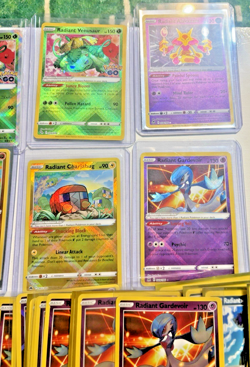 POKEMON RADIANT 42 CARD LOT HOLO RARE ALAKAZAM GARDEVOIR VENUSAUR TCG MINT 2022 - Image 2