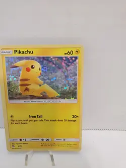 Pikachu 6/12 McDonalds 2019 Holo Promo Pokemon Card TCG NM - Image 4