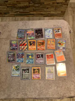 22 Pokemon Card Bundle - Dark Charizard, Gengar, Blaines Charizard - Must see - Image 1
