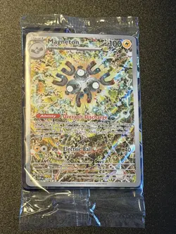 Magneton ⚡ SVP 159 Pokemon TCG Surging Sparks Black Star Promo Card, Sealed - Image 1