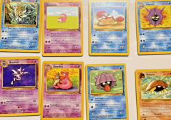 1999 WOTC POKEMON FOSSIL 28 CARD LOT MP-NM 1st Edition VINTAGE RARE TCG MR FUJI - Image 5