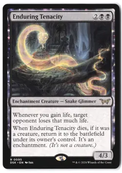 Enduring Tenacity #95 Duskmourn: House of Horror NM - Image 1