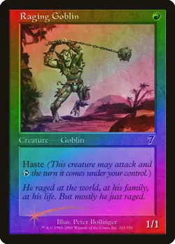 Raging Goblin FOIL 7th Edition LP - Image 1