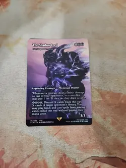 The Shadow Lord-Gix, Yawgmoth Praetor Showcase Foil Final Fantasy MTG NM - Image 1