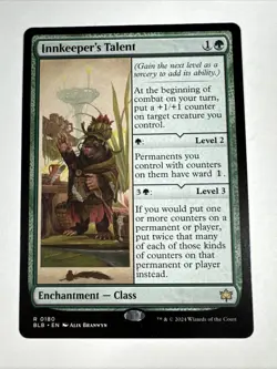 MTG - Innkeeper's Talent - Rare Regular #180 NM Bloomburrow - Image 1