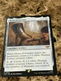 HORN OF GONDOR Magic MTG Lord of the Rings LOTR - Image 1