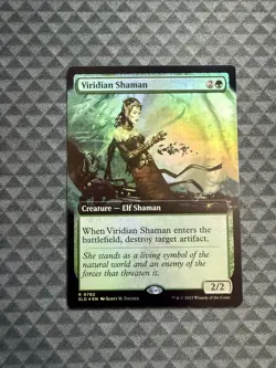 MTG Viridian Shaman #0782 Foil Extended Art Rare Secret Lair Drop Series (SLD) - Image 1