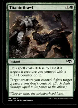 2019 Ravnica Allegiance Titanic Brawl Expansion/Common #146 - Image 1