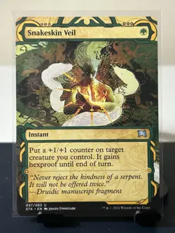 MTG: Snakeskin Veil Strixhaven: Mystical Archives Regular Uncommon Unique Art - Image 1