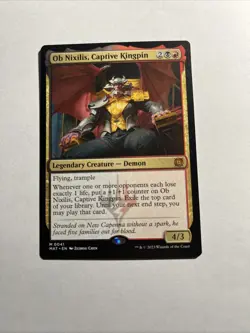 Ob Nixilis, Captive Kingpin March of the Machine: The Aftermath MTG + Bonus Rare - Image 1