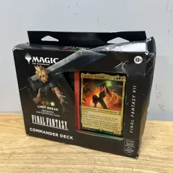MAGIC THE GATHERING Final Fantasy VII Limit Break Commander Deck FIC - Rough Box - Image 1