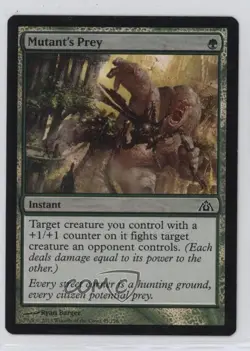 Mutant's Prey Foil Magic: Dragon's Maze #45 - Image 1