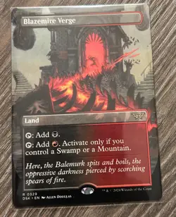 Blazemire Verge (Borderless) Duskmourn: House of Horror Regular - Image 1