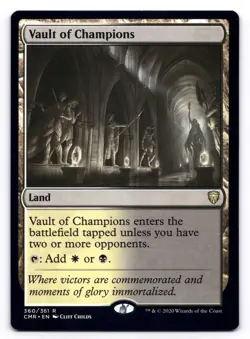 Vault of Champions NM Commander Legends 360/361 MTG Regular - Image 1