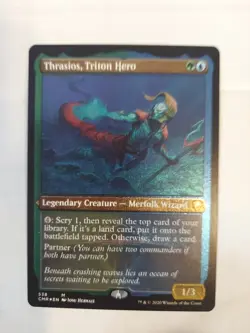 Thrasios, Triton Hero (Foil Etched) Commander Legends Foil - Image 1