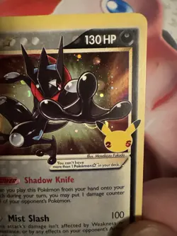 Greninja Star SWSH144 SWSH: Sword & Shield Promo Pokemon DOUBLE HD SWIRL - Image 4