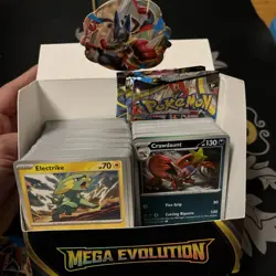 Pokemon TCG Mega Evolution Holo Reverse & common Bulk Bundle 300+ Cards - Image 1