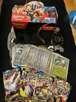 Pokemon TCG Mega Evolution Holo Reverse & common Bulk Bundle 300+ Cards - Image 3
