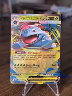Mega Venusaur ex 003/132 - Double Rare - Pokemon TCG: Mega Evolution NM - Image 1